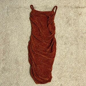 Love Tree Bodycon Sparkly Red Dress for Women